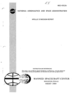 Apollo 10 Mission Report