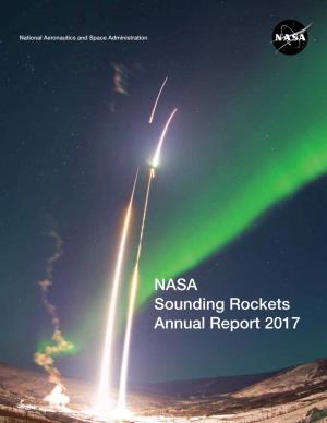 Sounding Rockets 2017 Annual Report