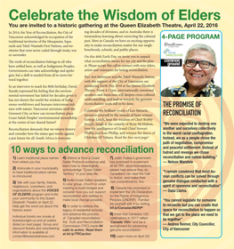 Celebrate the Wisdom of Elders