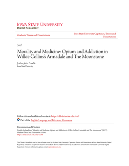 Opium and Addiction in Wilkie Collins's Armadale and The