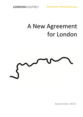A New Agreement for London