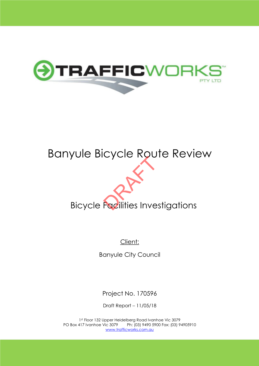 Banyule Bicycle Route Review