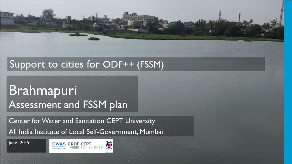 Brahmapuri FSSM Assessment and Plan