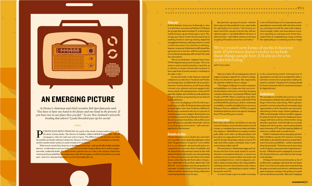 An Emerging Picture and As for Ad-Skipping, in the US, Where Per- and Mediaworks Planning to Deliver Ondemand Shape of Television Advertising