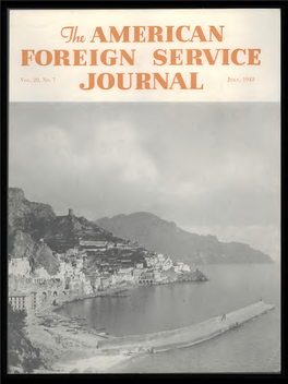 The Foreign Service Journal, July 1943