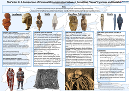 A Comparison of Personal Ornamentation Between Gravettian