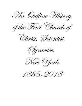 First Church Timeline.Pages