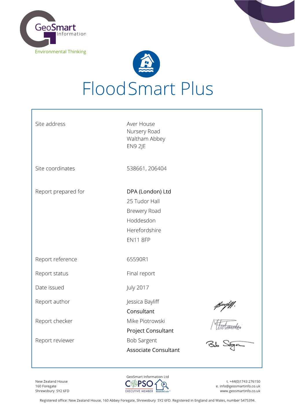 Floodsmart Plus Ref 65590R1 T