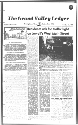 Along Main Street Residents Ask for Traffic Light on Lowell's West Main Street