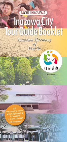 Inazawa City Tour Guide Booklet Inazawa Harmony of Five So