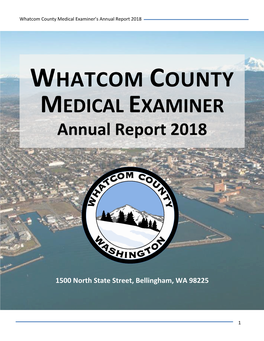 2018 Medical Examiner Annual Report