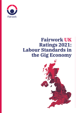 Fairwork UK Ratings 2021: Labour Standards in the Gig Economy 2 | Fairwork UK Ratings 2021