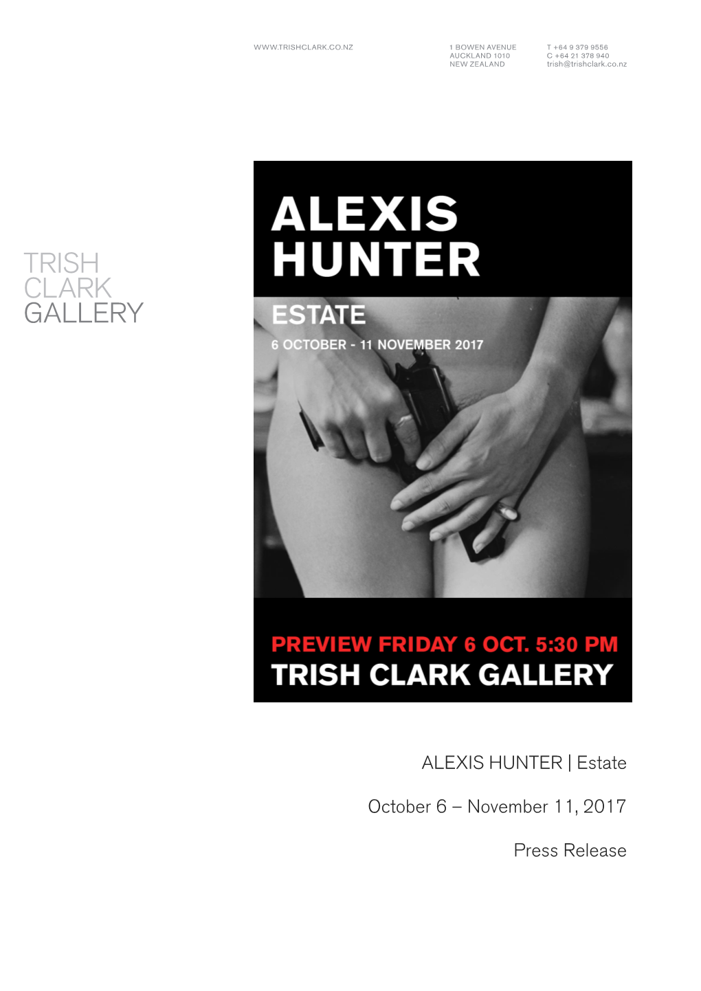 ALEXIS HUNTER | Estate