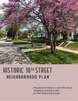 Мprepared for Historic South 10Th Street Neighbors and Advocates