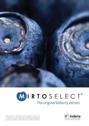 The Original Bilberry Extract