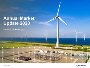 Tennet's Annual Market Update 2020