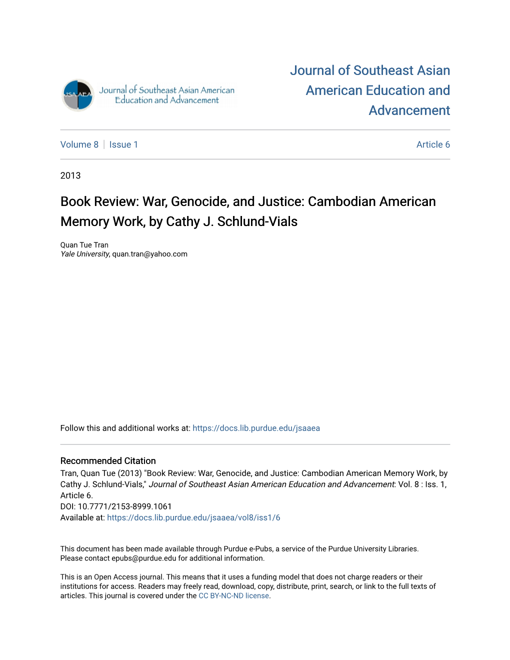 Book Review: War, Genocide, and Justice: Cambodian American Memory Work, by Cathy J