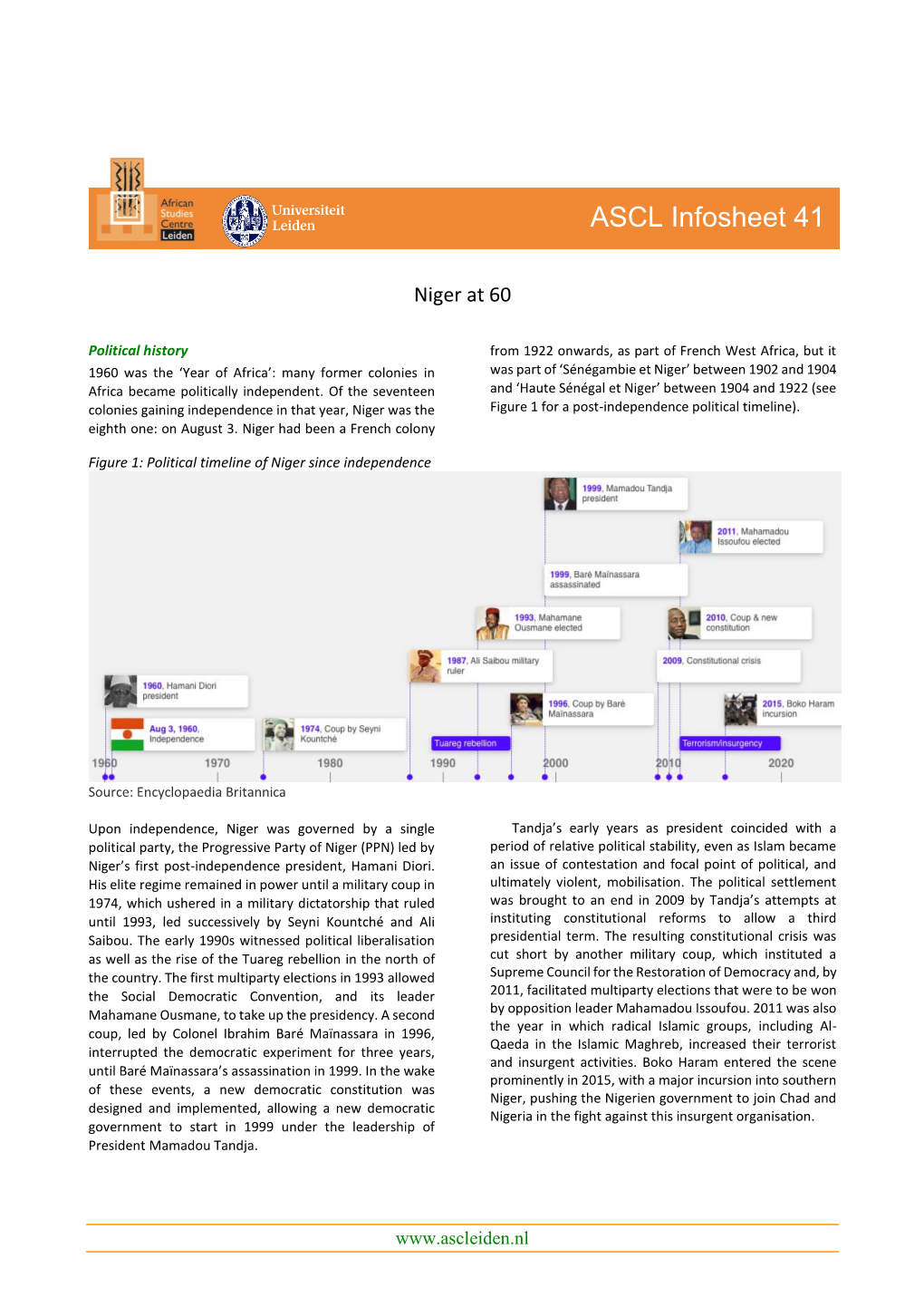 ASCL Infosheet 41