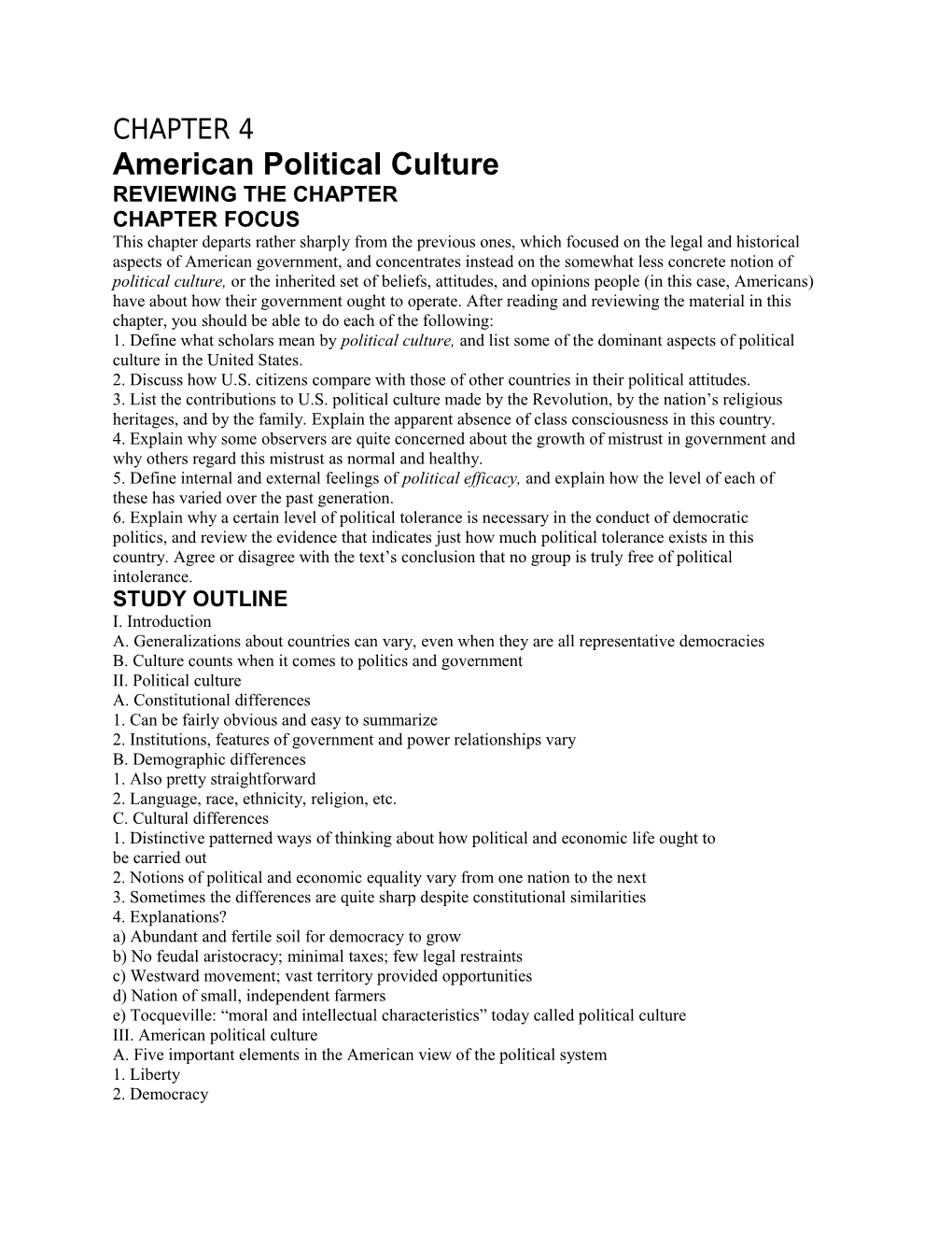 American Political Culture s1