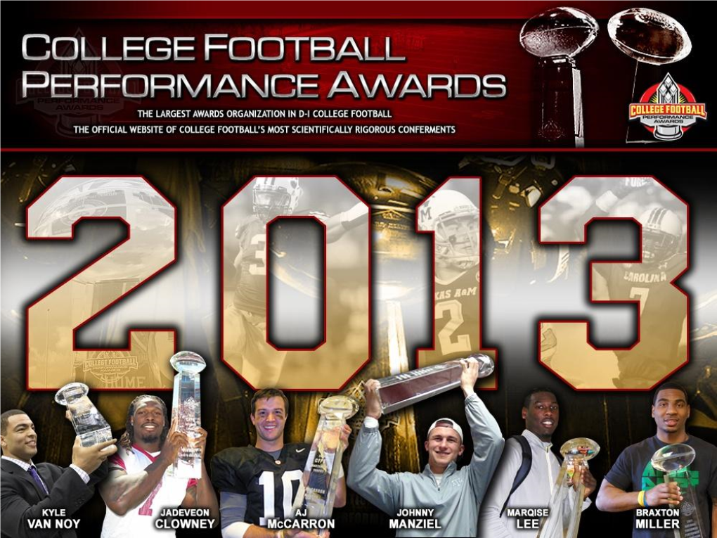 2013 CFPA FBS Offensive Awards Watch List