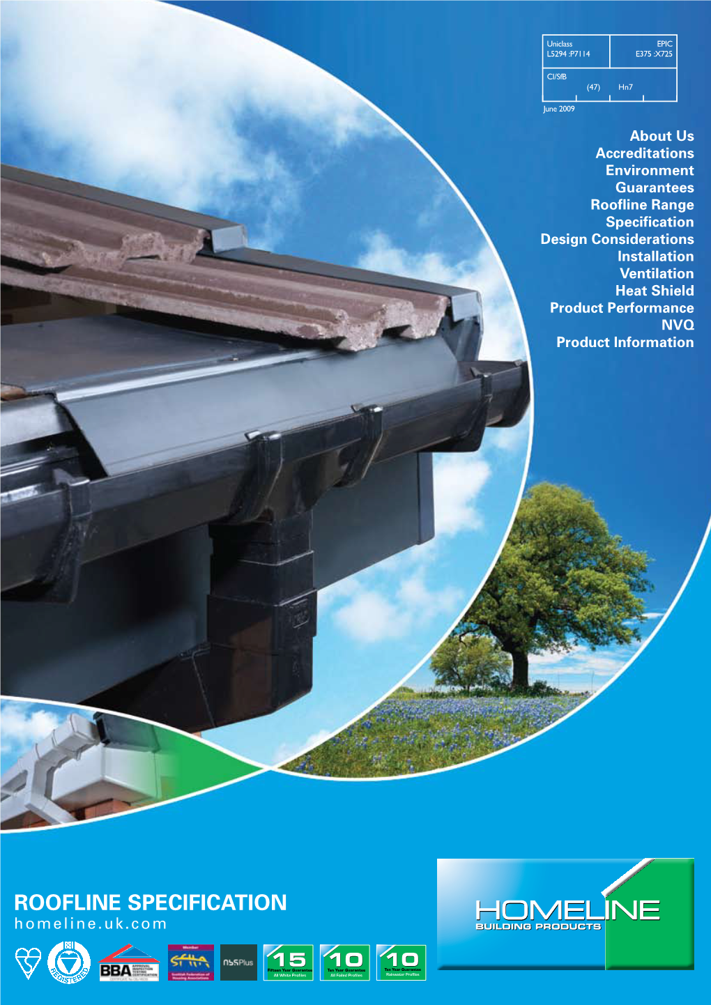 ROOFLINE SPECIFICATION Homeline.Uk.Com