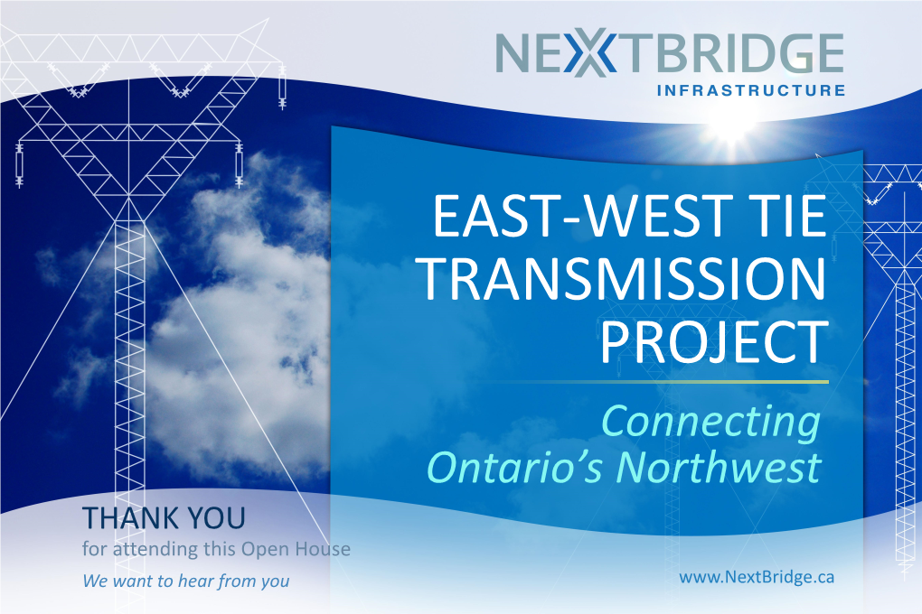 Connecting Ontario's Northwest