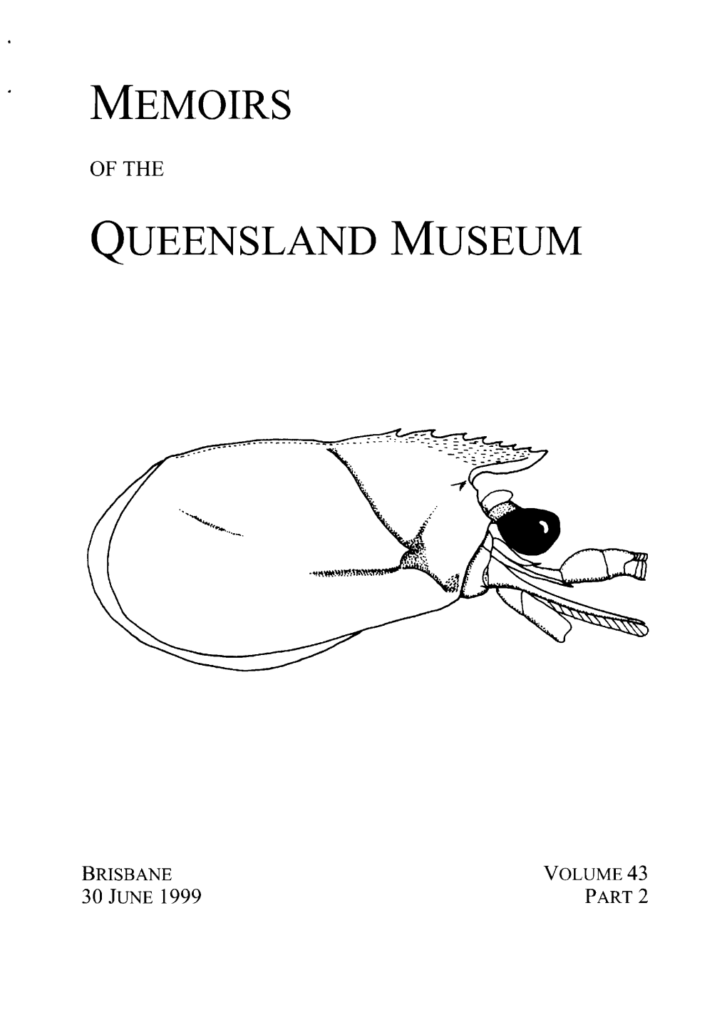 Memoirs Queensland Museum