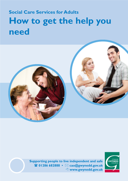Social Care Services for Adults How to Get the Help You Need