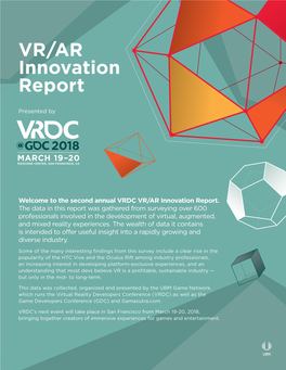 VR/AR Innovation Report
