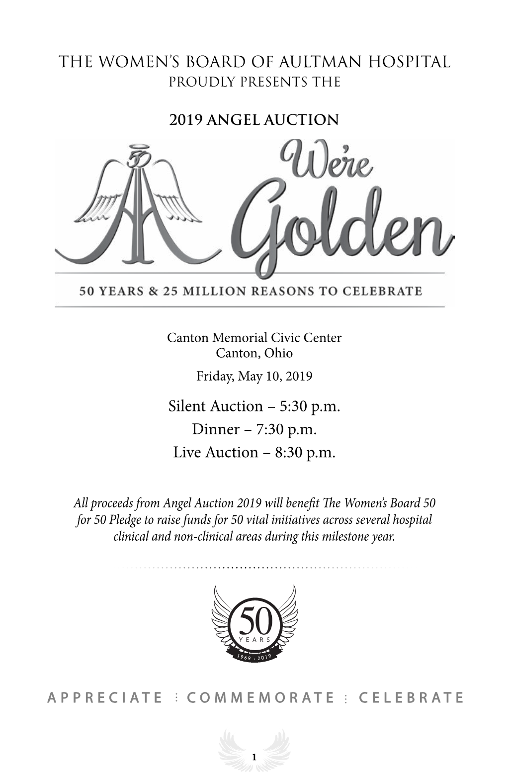 Silent Auction – 5:30 P.M