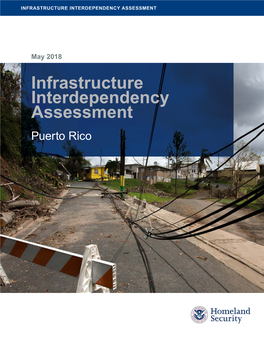 Infrastructure Interdependency Assessment Infrastructure Interdependency Assessment