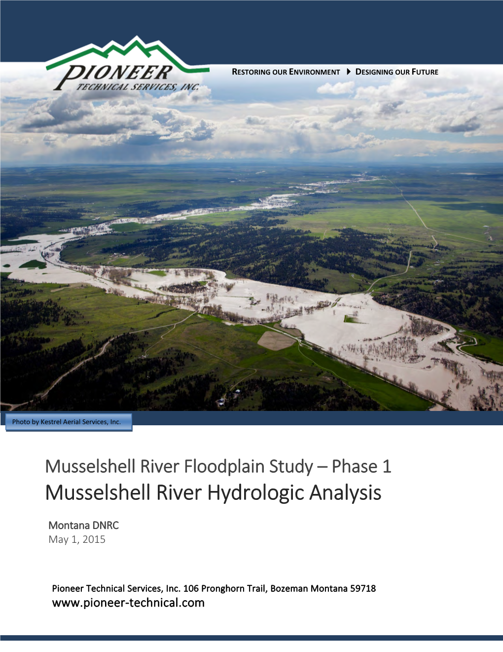 Musselshell River Floodplain Study – Phase 1 Musselshell River Hydrologic Analysis