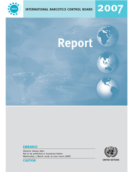 Report 2007 (United Nations Publication, Operations