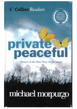 Private Peaceful Had Got Off Lightly, That Insubordination in Time of War Could Be Seen As Mutiny and That Mutiny Was Punishable by Death, by the Firing Squad
