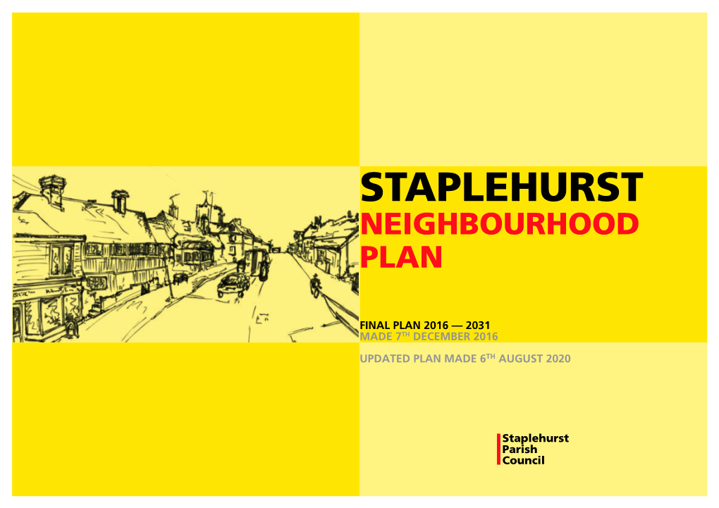 Staplehurst Neighbourhood Plan 2016-2031