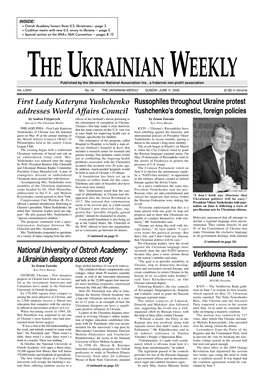 The Ukrainian Weekly 2006, No.24