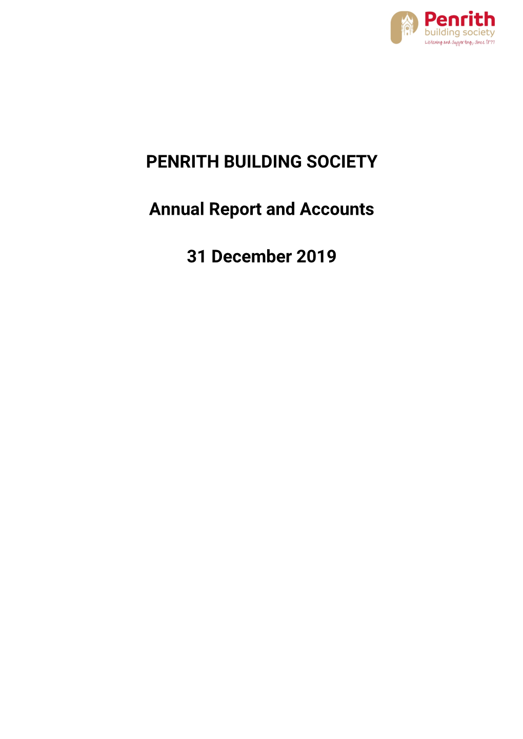 PENRITH BUILDING SOCIETY Annual Report and Accounts 31