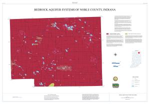 Bedrock Aquifer Systems of Noble County, Indiana EXPLANATION