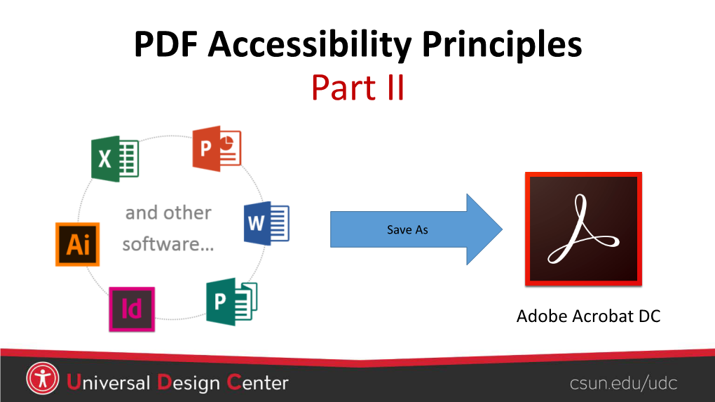 PDF Accessibility Part 2