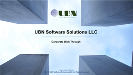 UBN Software Solutions LLC