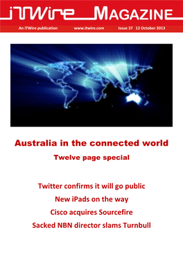 Australia in the Connected World Twelve Page Special