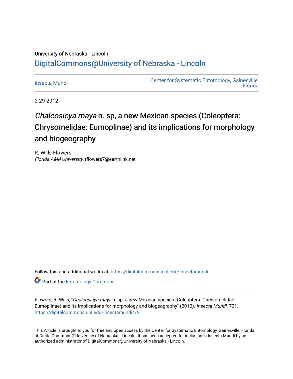 Coleoptera: Chrysomelidae: Eumoplinae) and Its Implications for Morphology and Biogeography