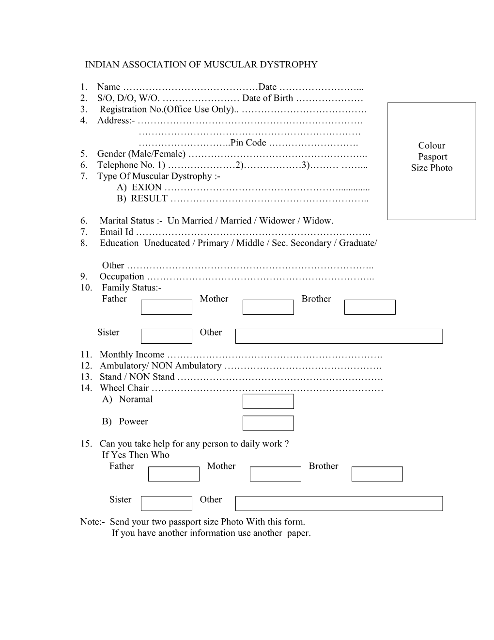 Indian Association of Muscular Dystrophy