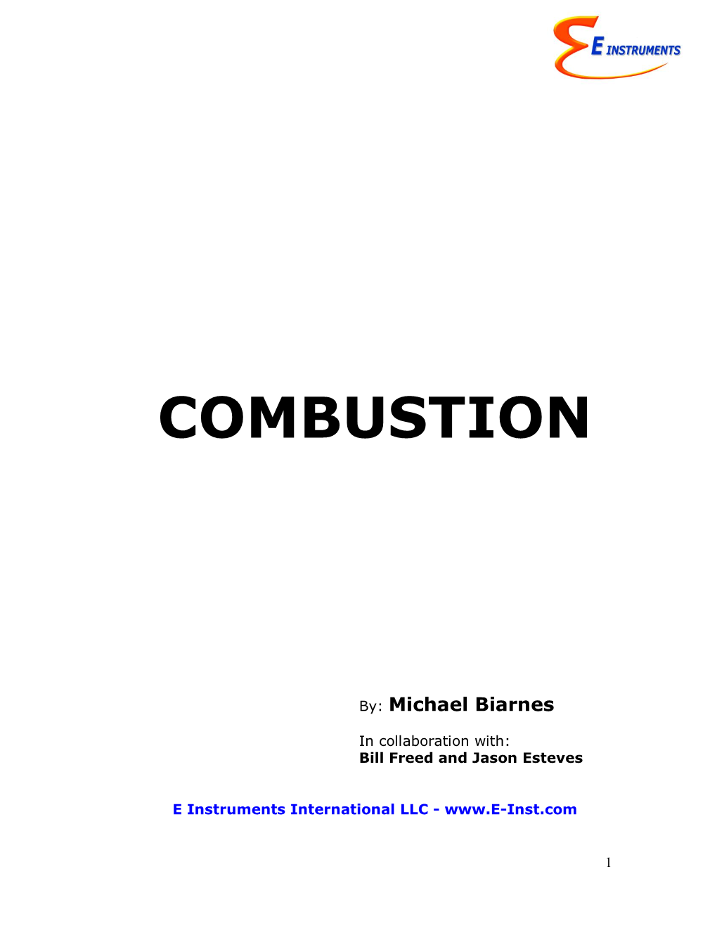 Combustion Analysis