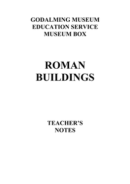 Godalming Museum Education Service Museum Box