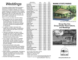 Group Shelter Reservations at Maine State Parks