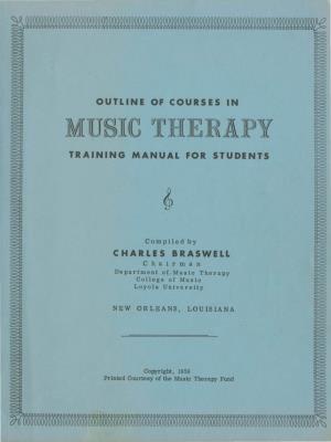 Music Therapy Training Manual for Students