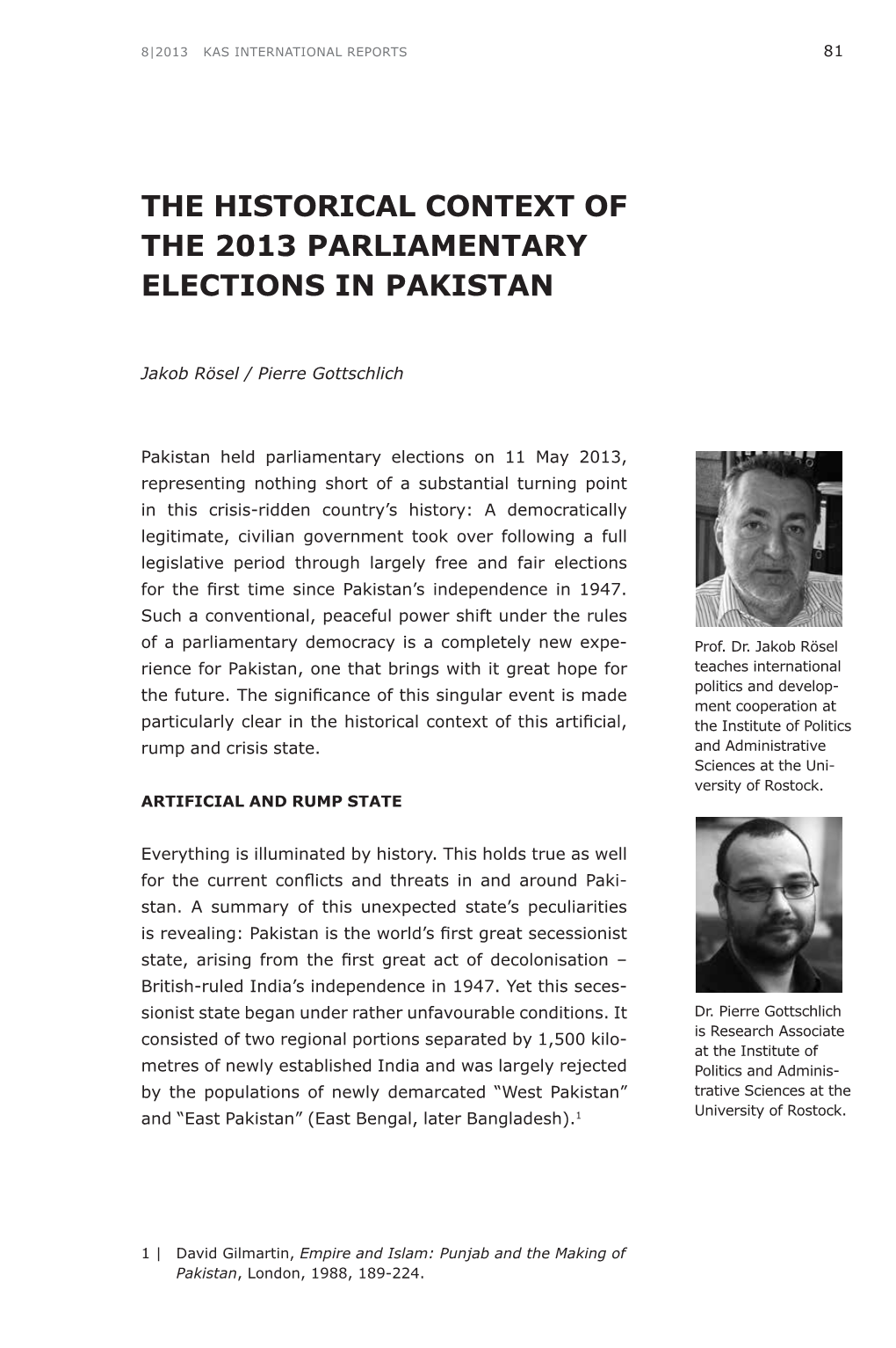 KAS International Reports 08/2013