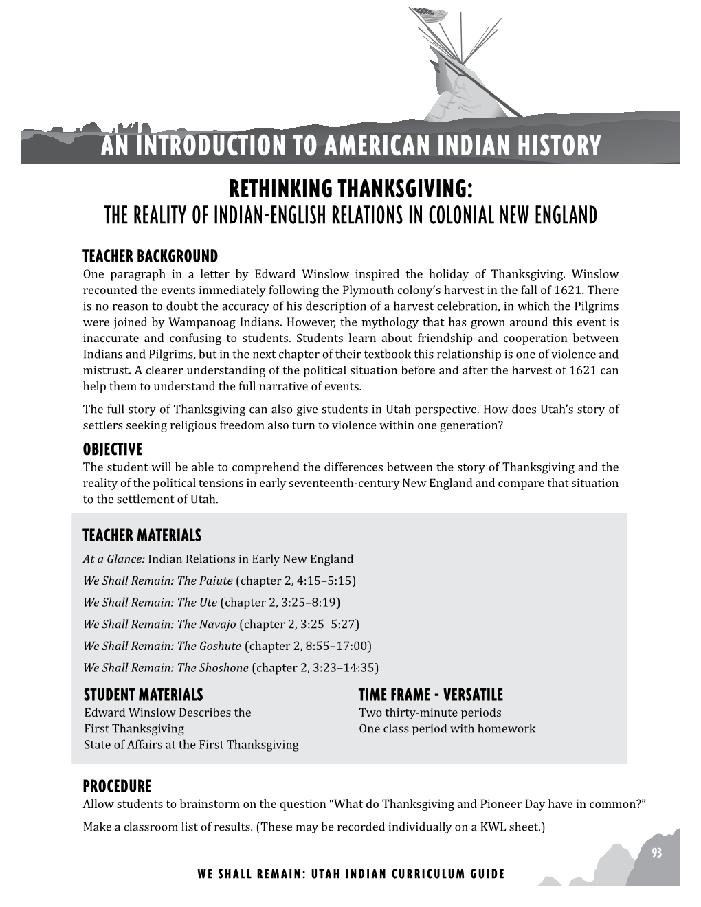 An Introduction to American Indian History