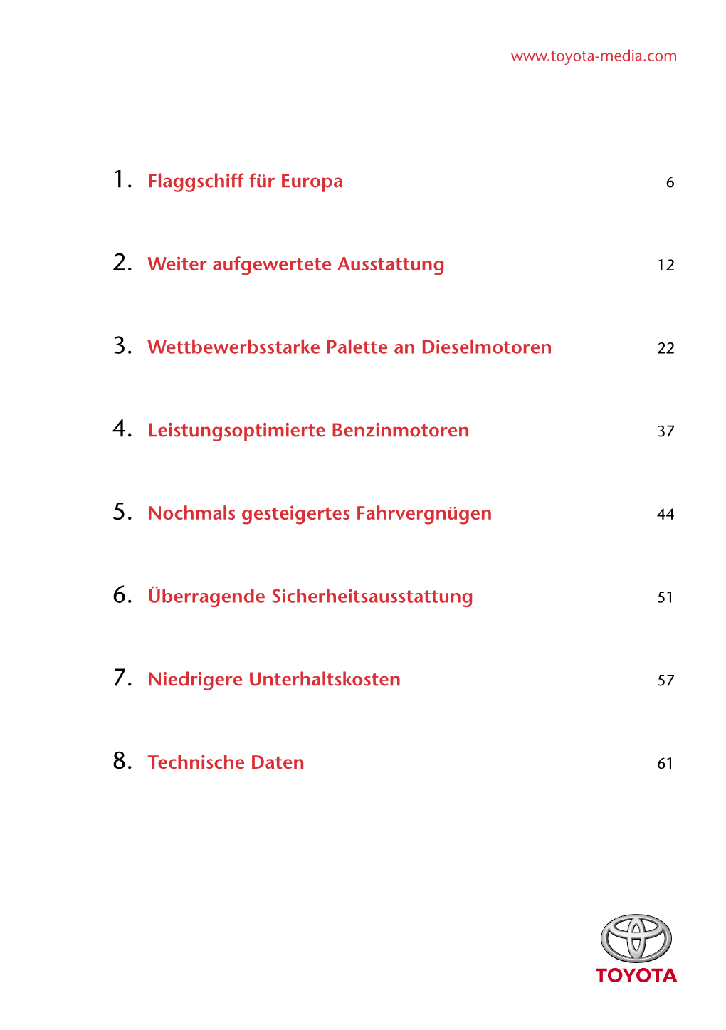 1. Flaggschiff Für Europa 2. Weiter Aufgewertete Ausstattung 3